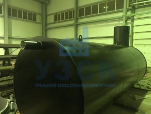 Резервуар горизонтальный стальной наземный в Владикавказе