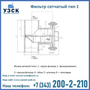 Фильтр сетчатый ФС по Т-ММ-11-2003 в Владикавказе
