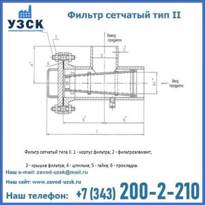 Фильтр сетчатый ФС по Т-ММ-11-2003 в Владикавказе