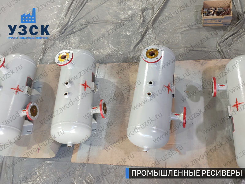фотография емкостных ресиверов газа Владикавказ